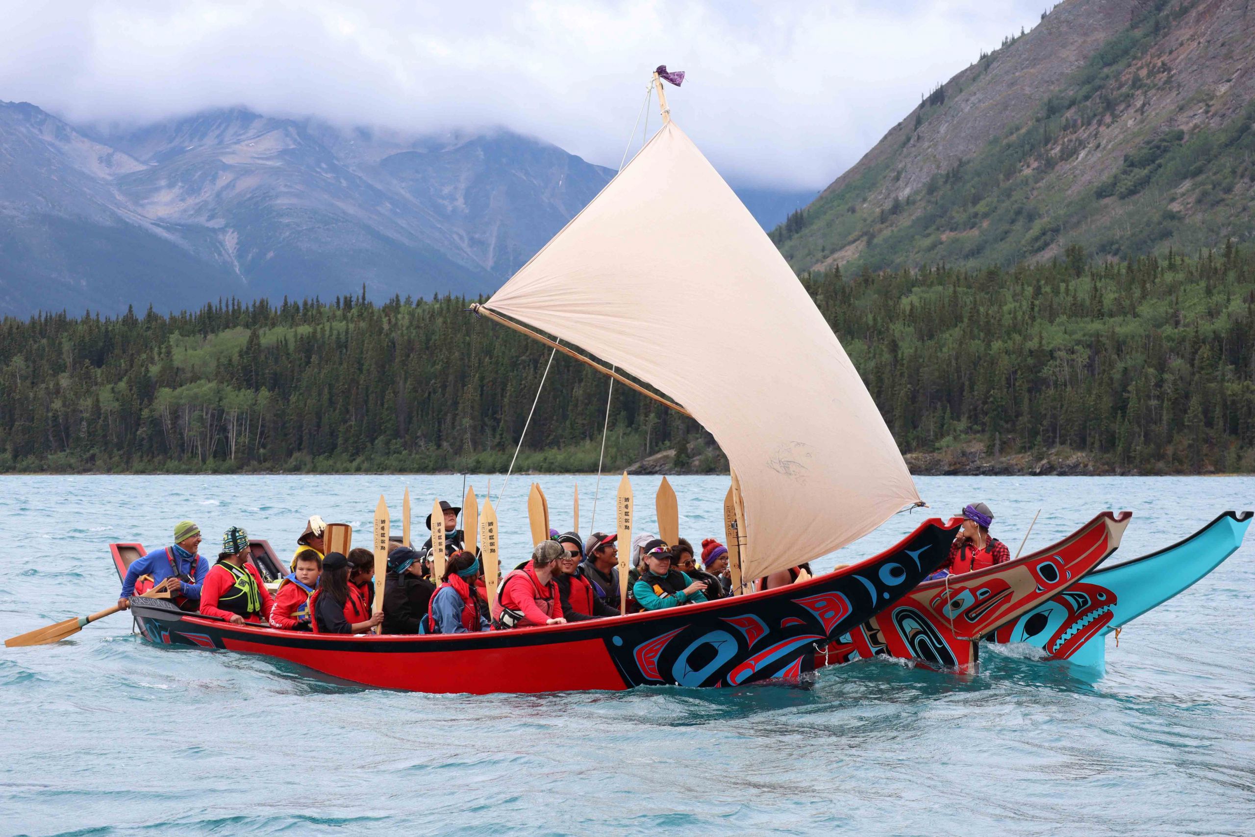 Canoe Journey Taku River Tlingit First Nation